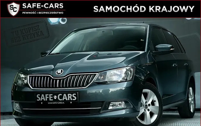 samochody osobowe Skoda Fabia cena 37899 przebieg: 141000, rok produkcji 2018 z Bobolice